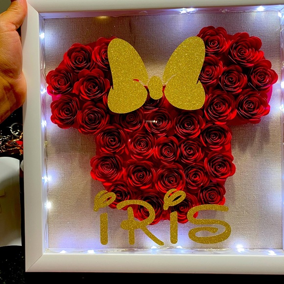 Mini mouse shadowbox - Picture 1 of 2